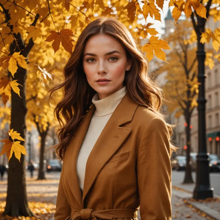 Мода и цвет: как золотистый каштан меняет представление о стиле