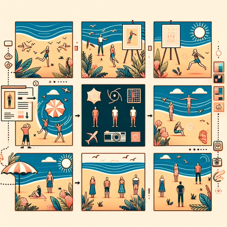 Как скрыть недостатки фигуры: позы для фотосессии на море, чтобы скрыть живот